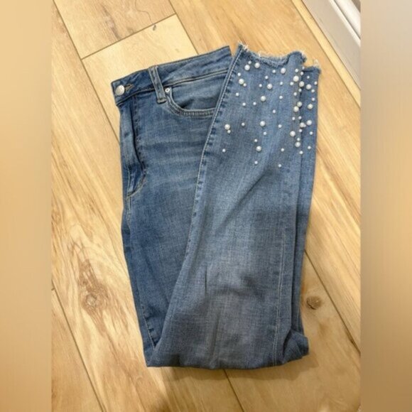 Joe's Jeans The Charlie Pearl Skinny Fit Ankle Jeans - Picture 9 of 10